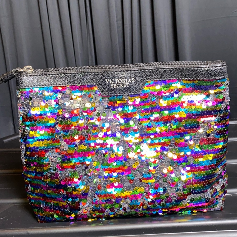 NWOT! Victoria Secret Sequins medium bag
